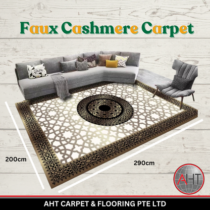 SOFT CASHMERE CARPET FOR LIVING ROOM